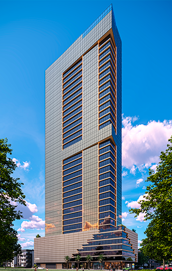Sky Golden Tower